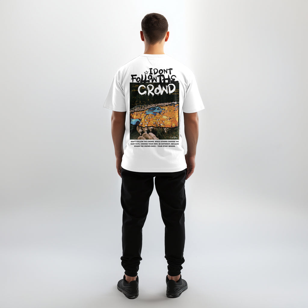 I don't follow the crowd t-shirt